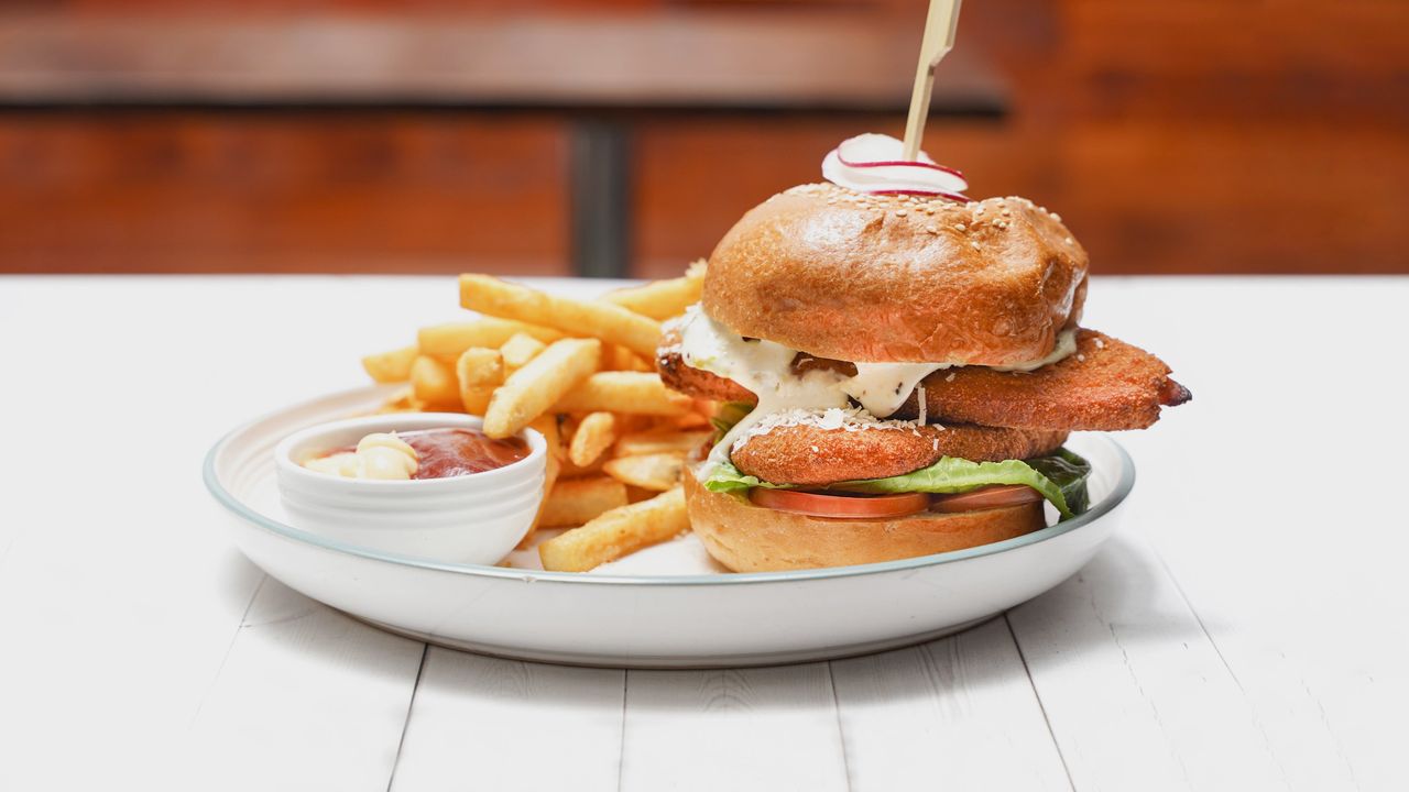 Chicken Caesar Burger