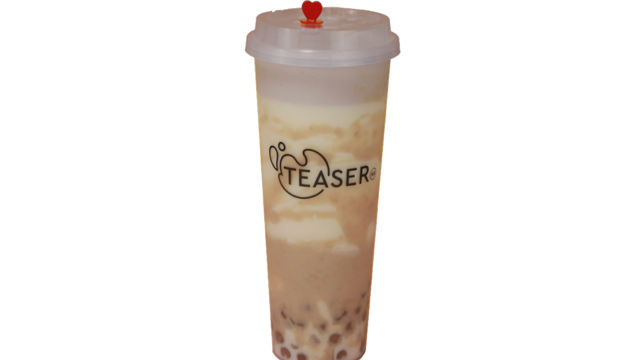 Taro Milk (with Pearls) 芋泥波波奶（配珍珠）