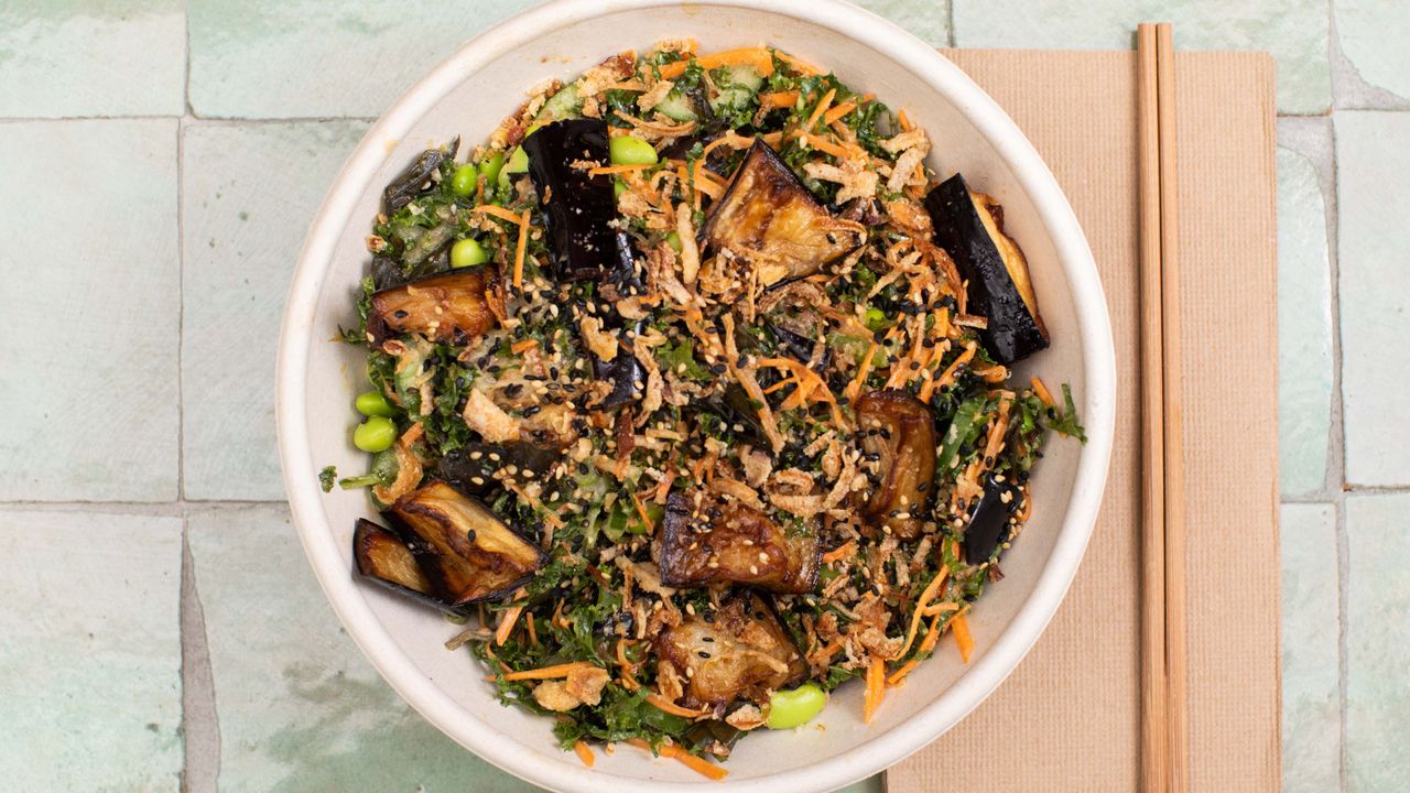 Miso Sesame Eggplant