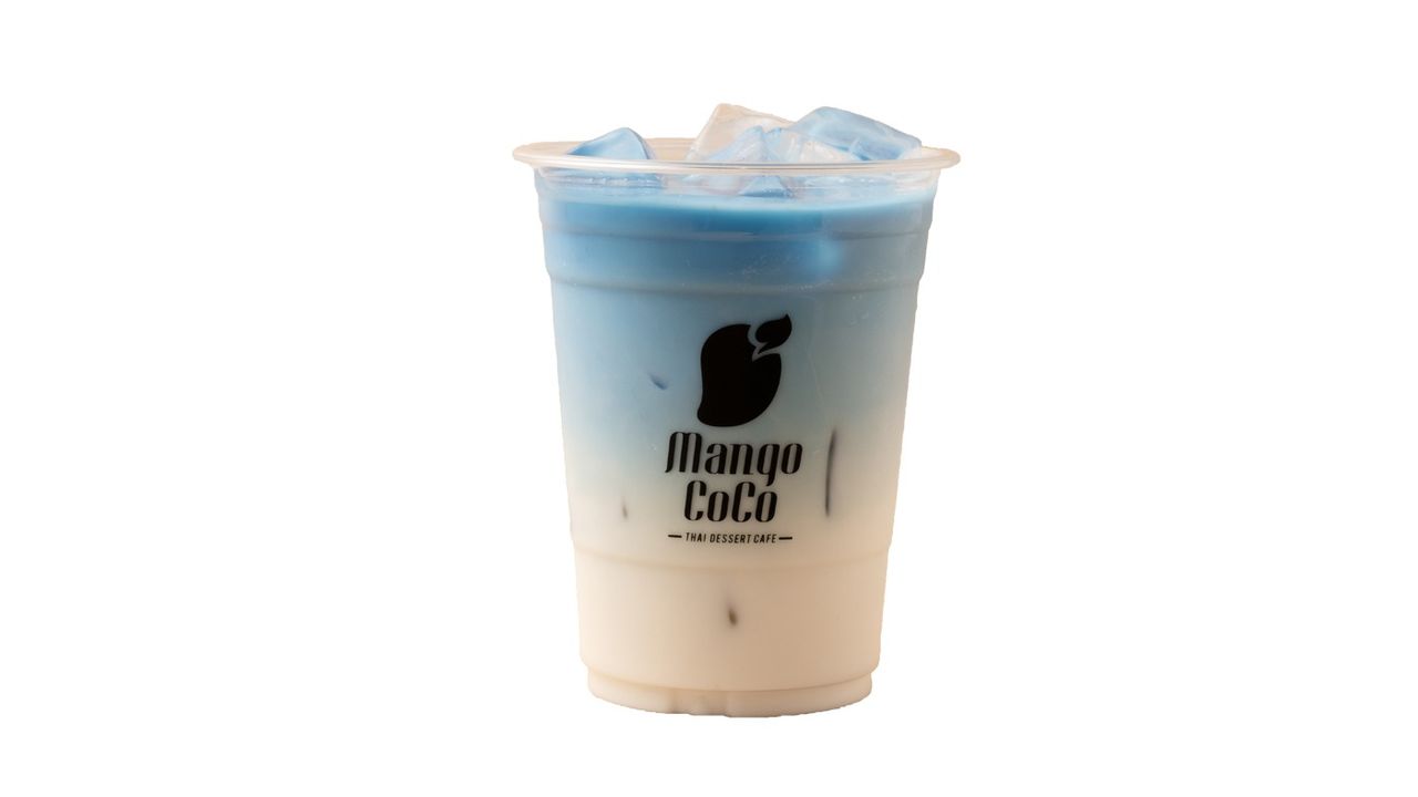 Coconut Butterfly Pea Latte
