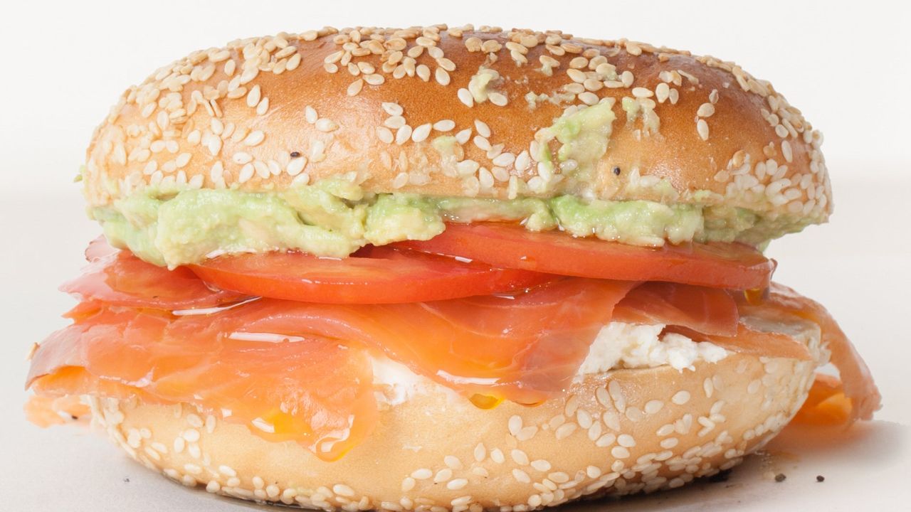 #8 Smoked Salmon and Avocado