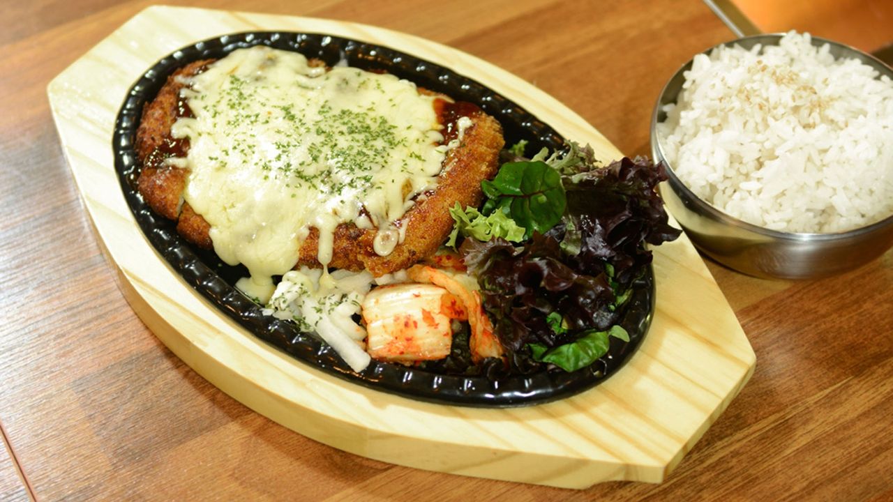 Pork Cutlet and Rice