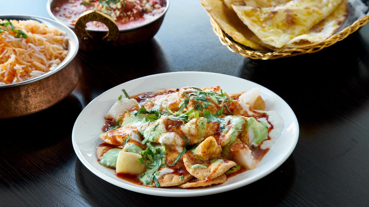 Pappadam Aloo Chat (VE)