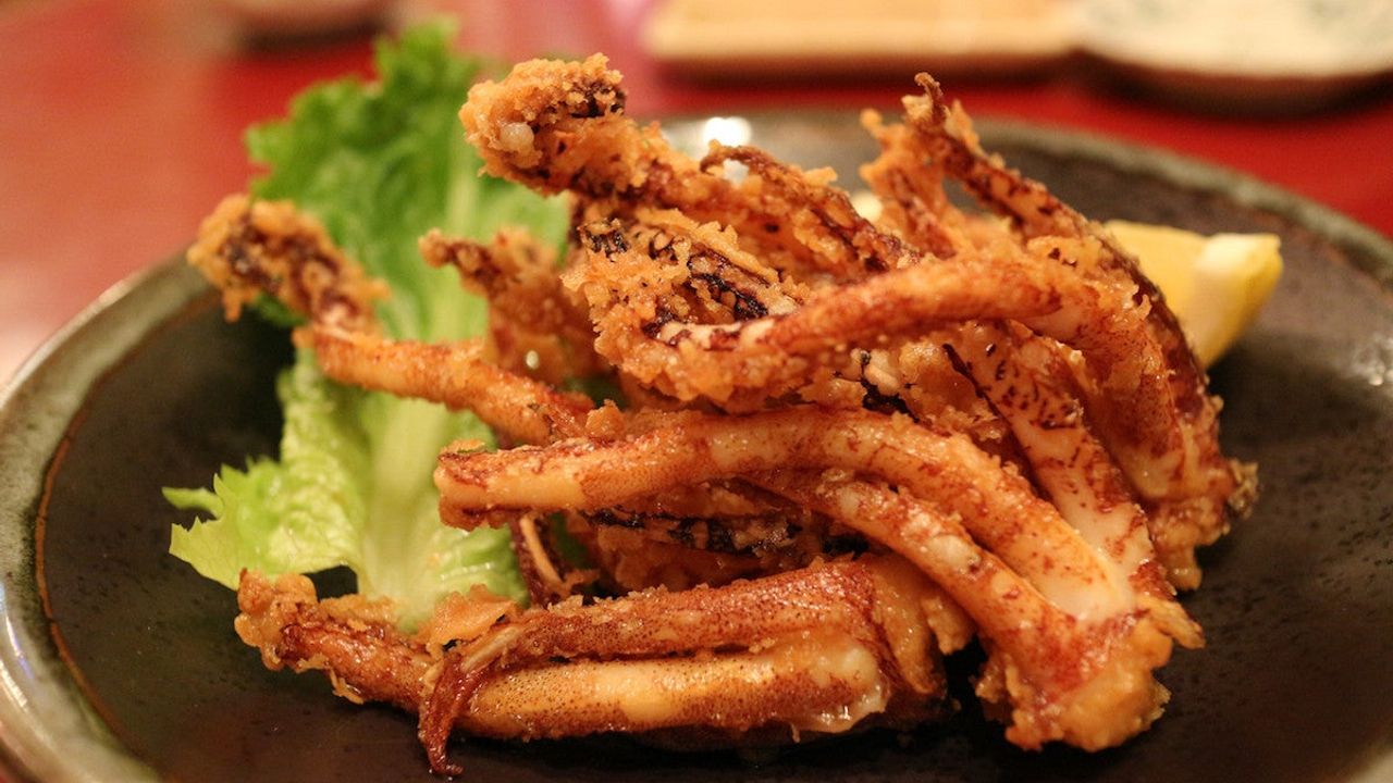 Deep-fried Squid Leg