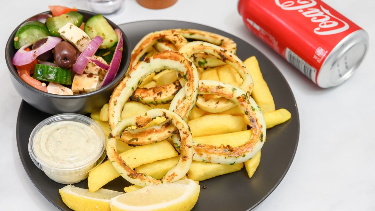 Grilled Calamari Combo