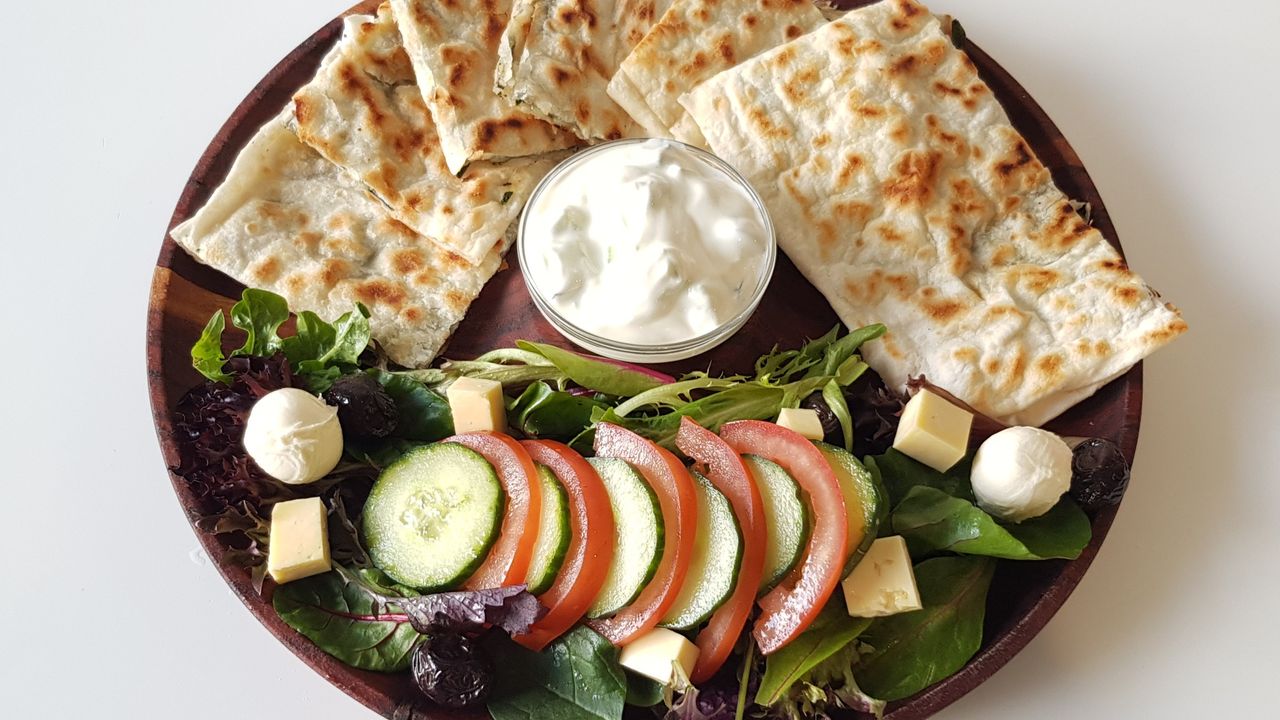 Spinach and Cheese Gozleme