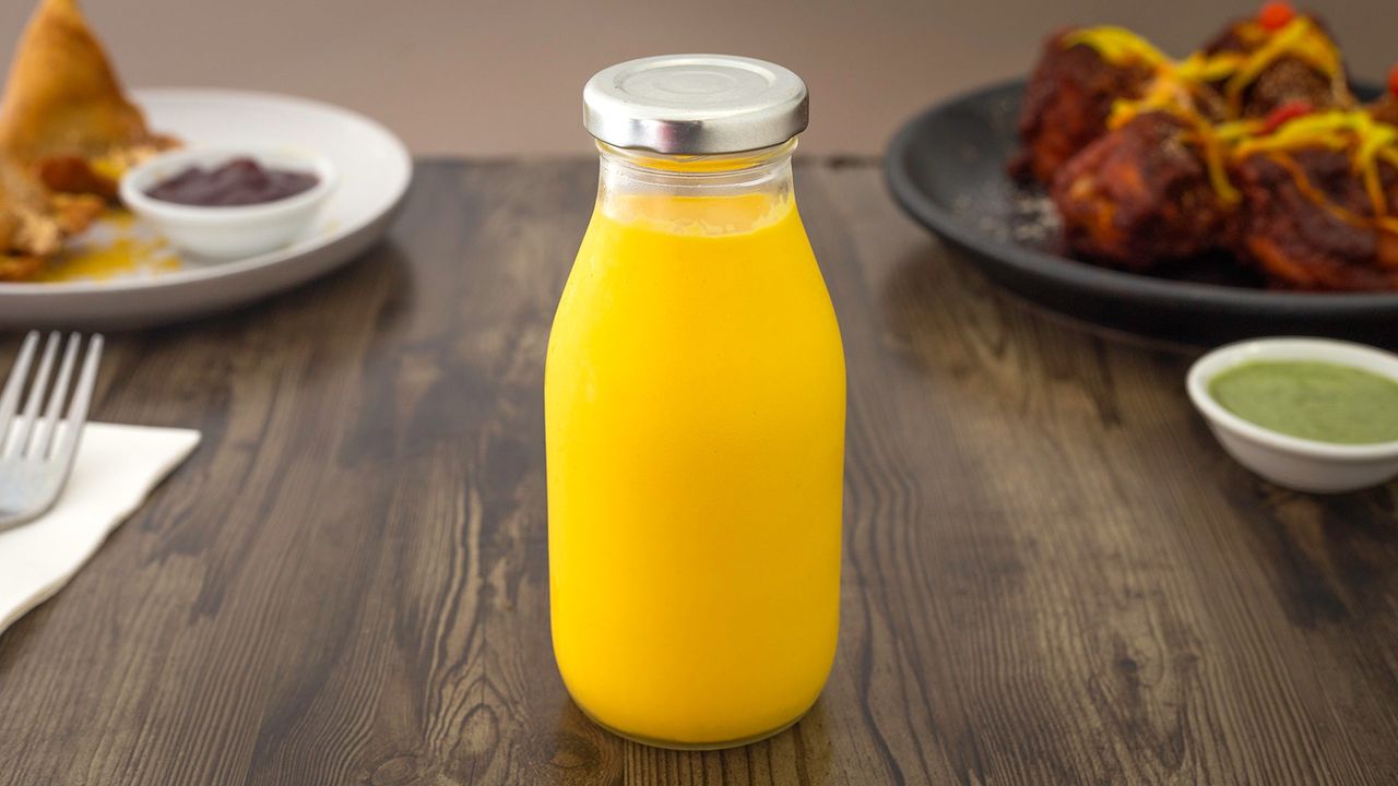 Homemade Mango Lassi