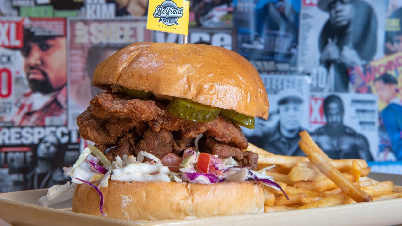 4. Chicken Burger