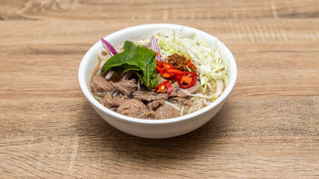 Spicy Beef Noodles Soup