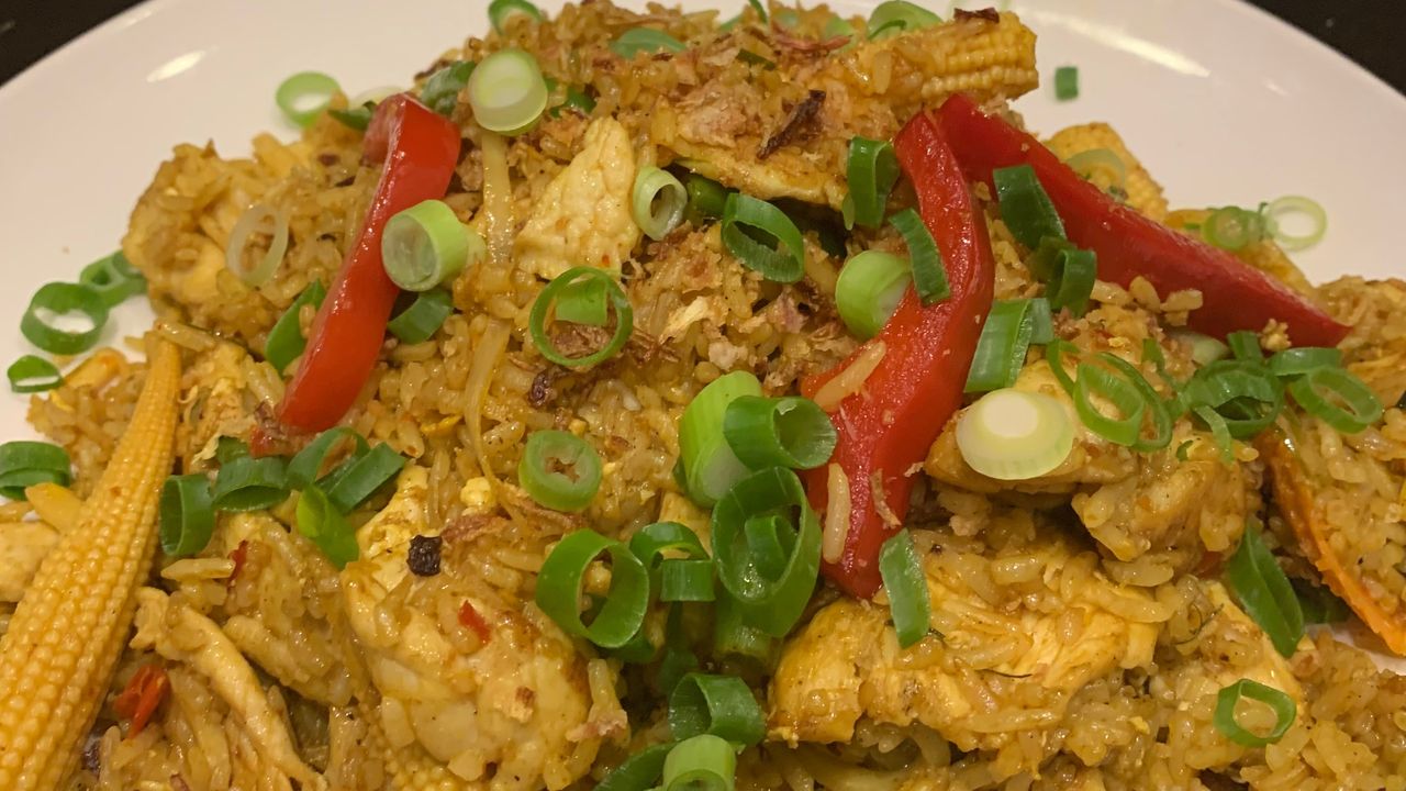Green Curry Fried Rice