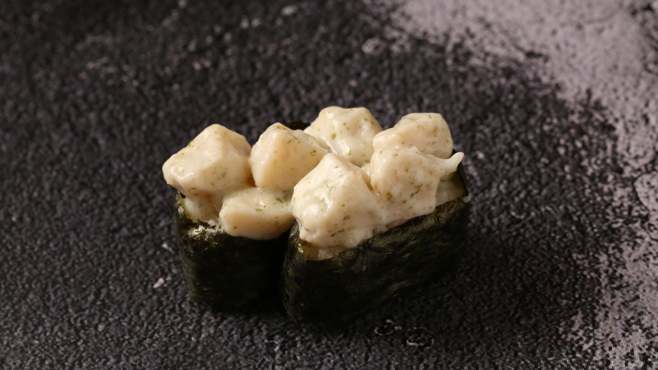 Abalone Salad Gunkan