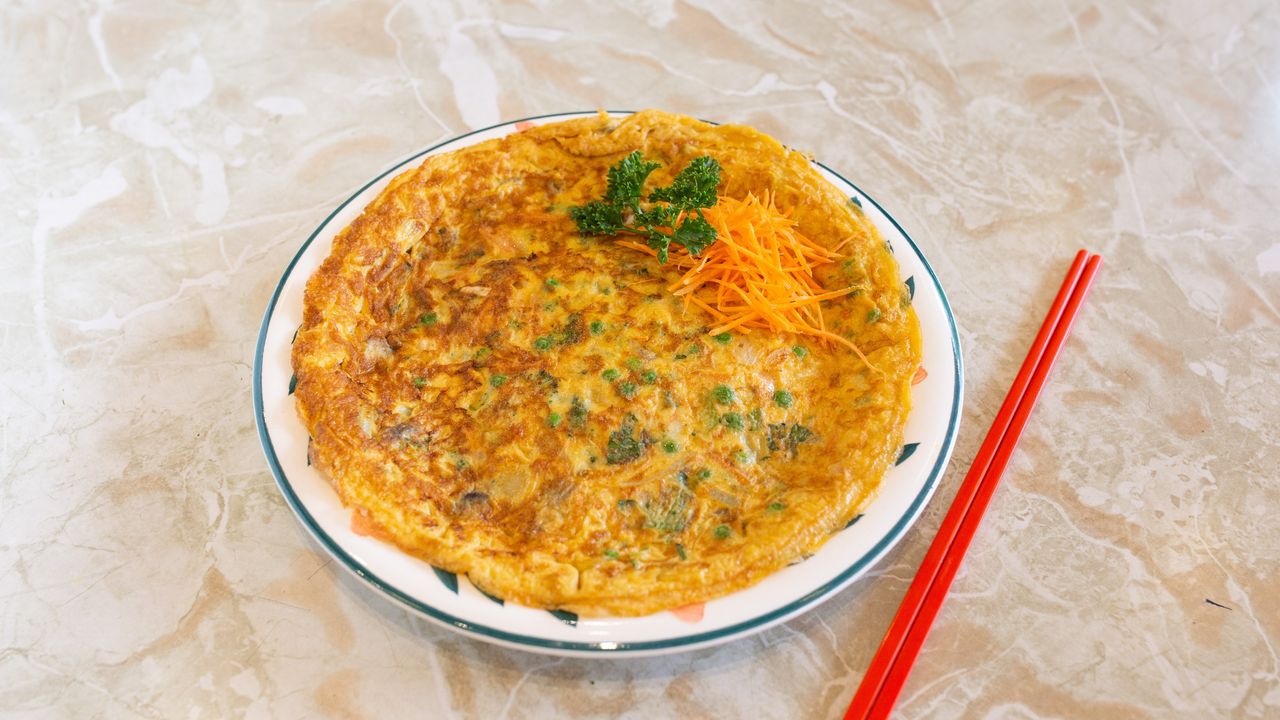 BBQ Pork Omelette