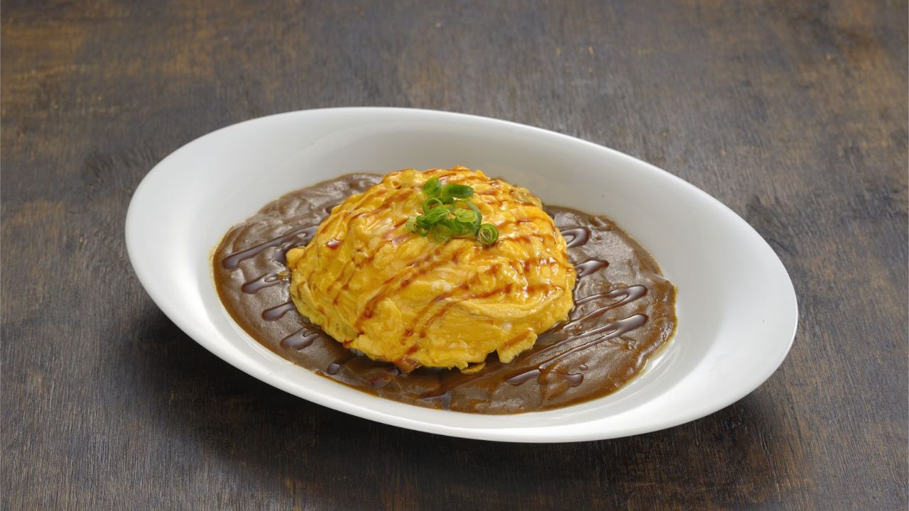 #55 Omelette Plain Curry