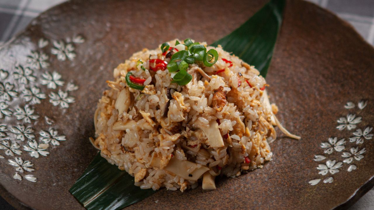 Mushroom Fried Rice