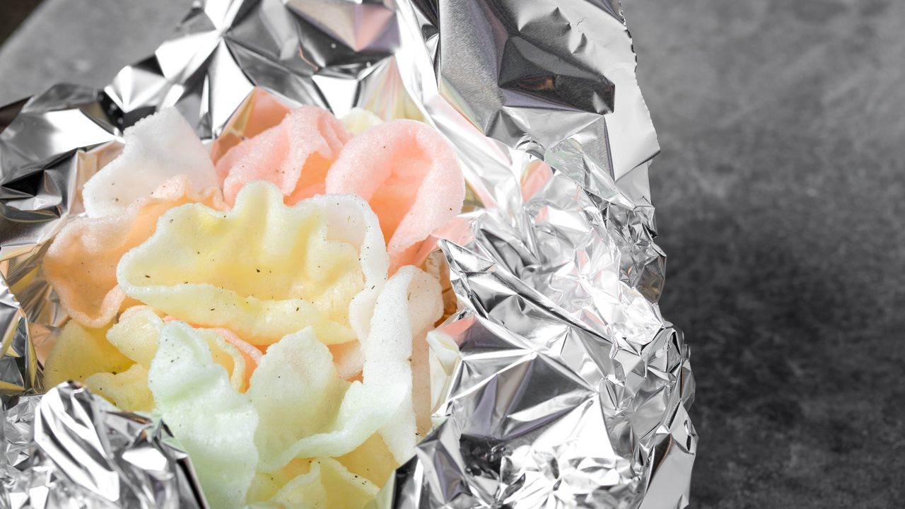 Prawn Crisps, Green Salt