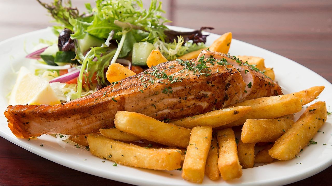 Grilled Salmon Meal