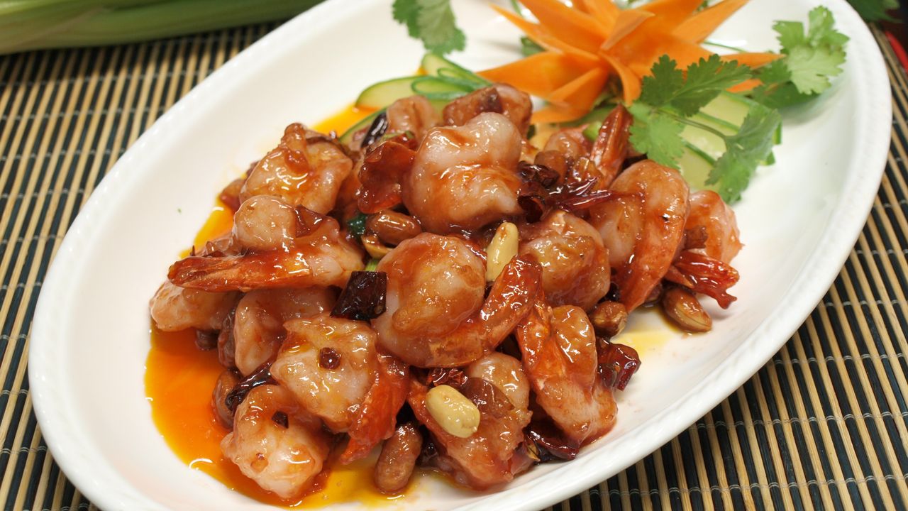 Kong Pao Prawn
