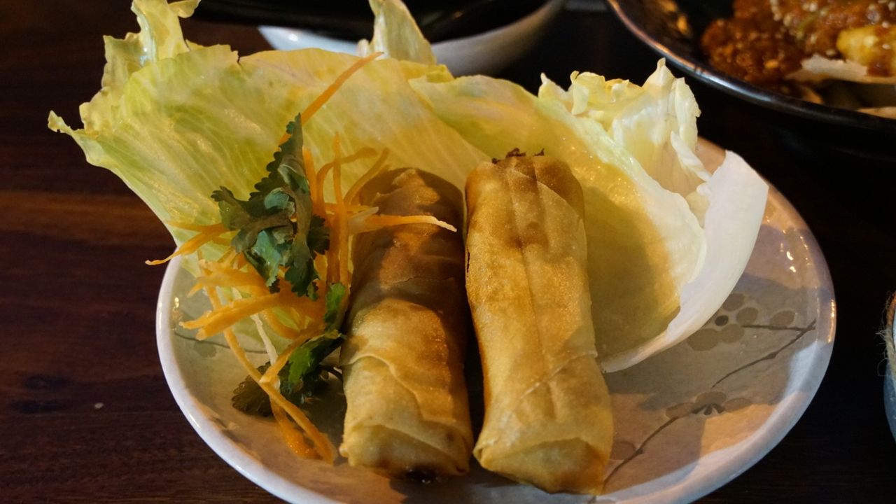 BBQ Pork Spring Rolls (O)