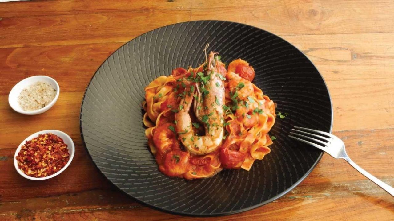 Gamberi Fettuccini