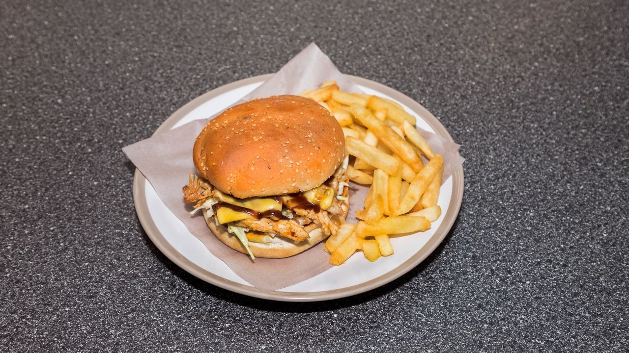 Charcoal Chicken Burger