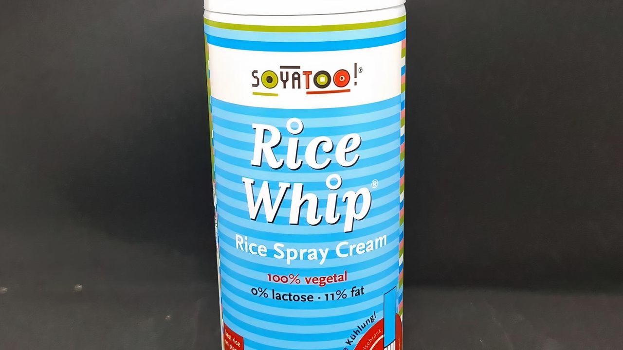 250 ml Soyatoo Rice Cream Whip  Spray Can