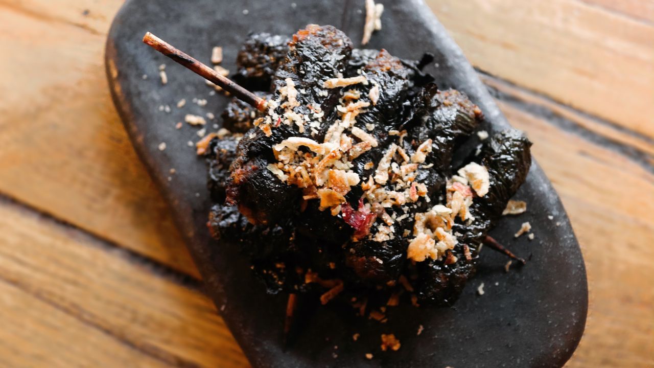 Betel Leaf Skewers