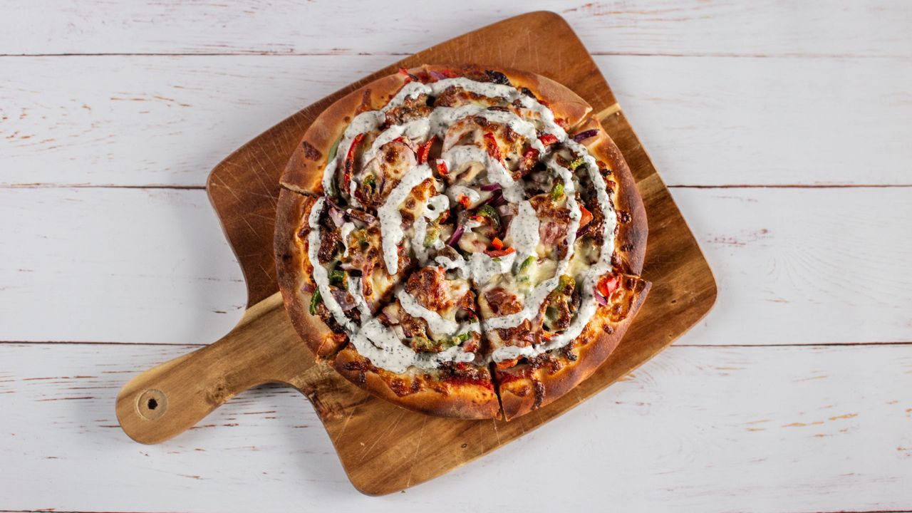 Lamb Kebab Pizza