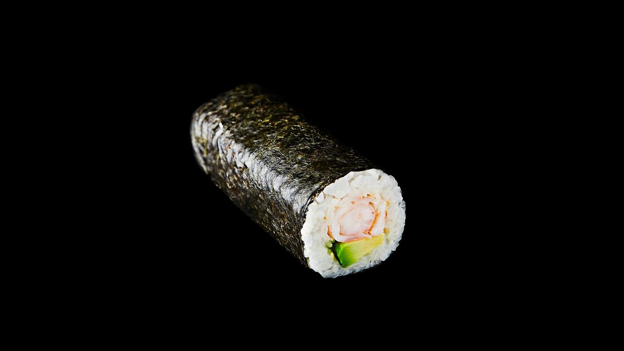 Prawn & Avocado White Rice Handroll