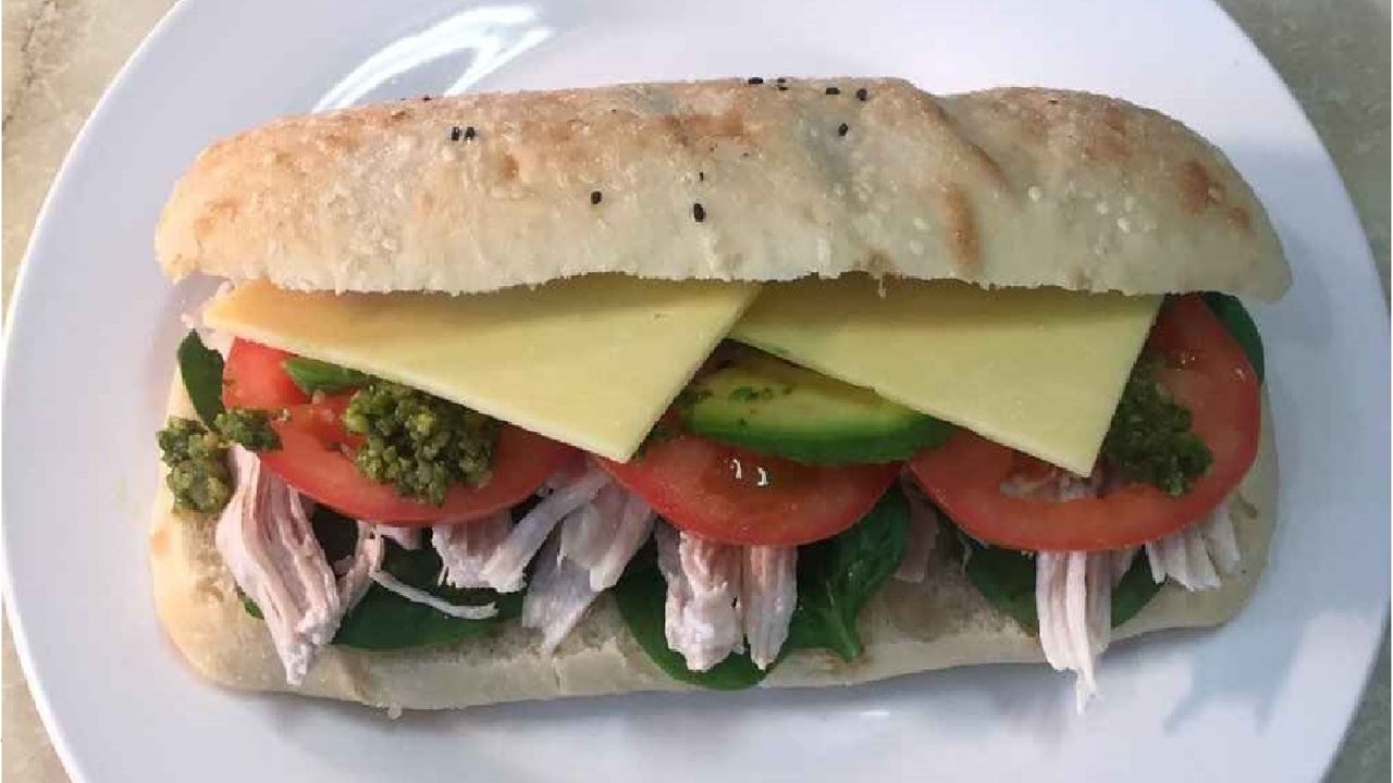 Chicken Breast Foccacia