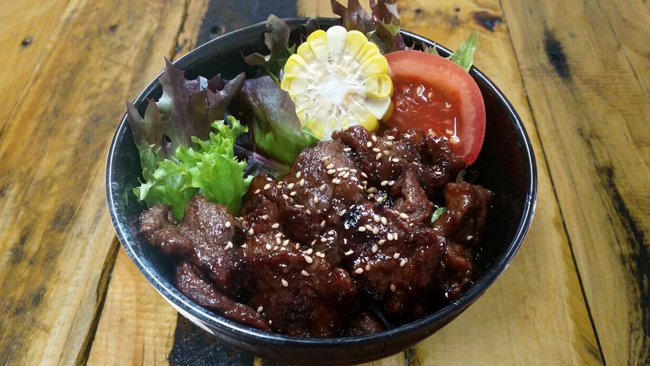 64. Beef Teriyaki Don