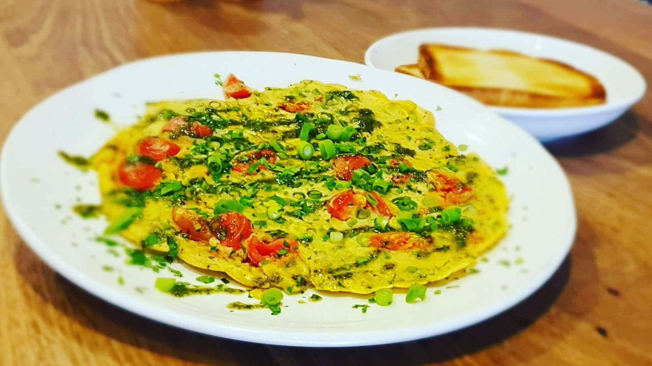 Chickpea 'Omelette'