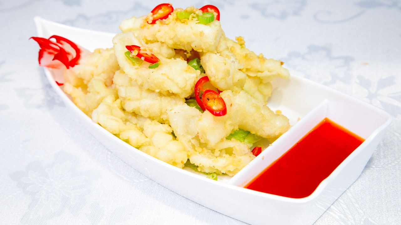 Fried Squid with Salt & Pepper