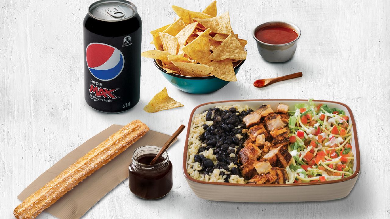 Naked Burrito 'Bowl' Combo