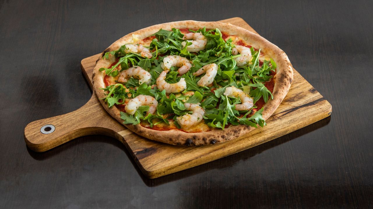 Gamberi e Rucola