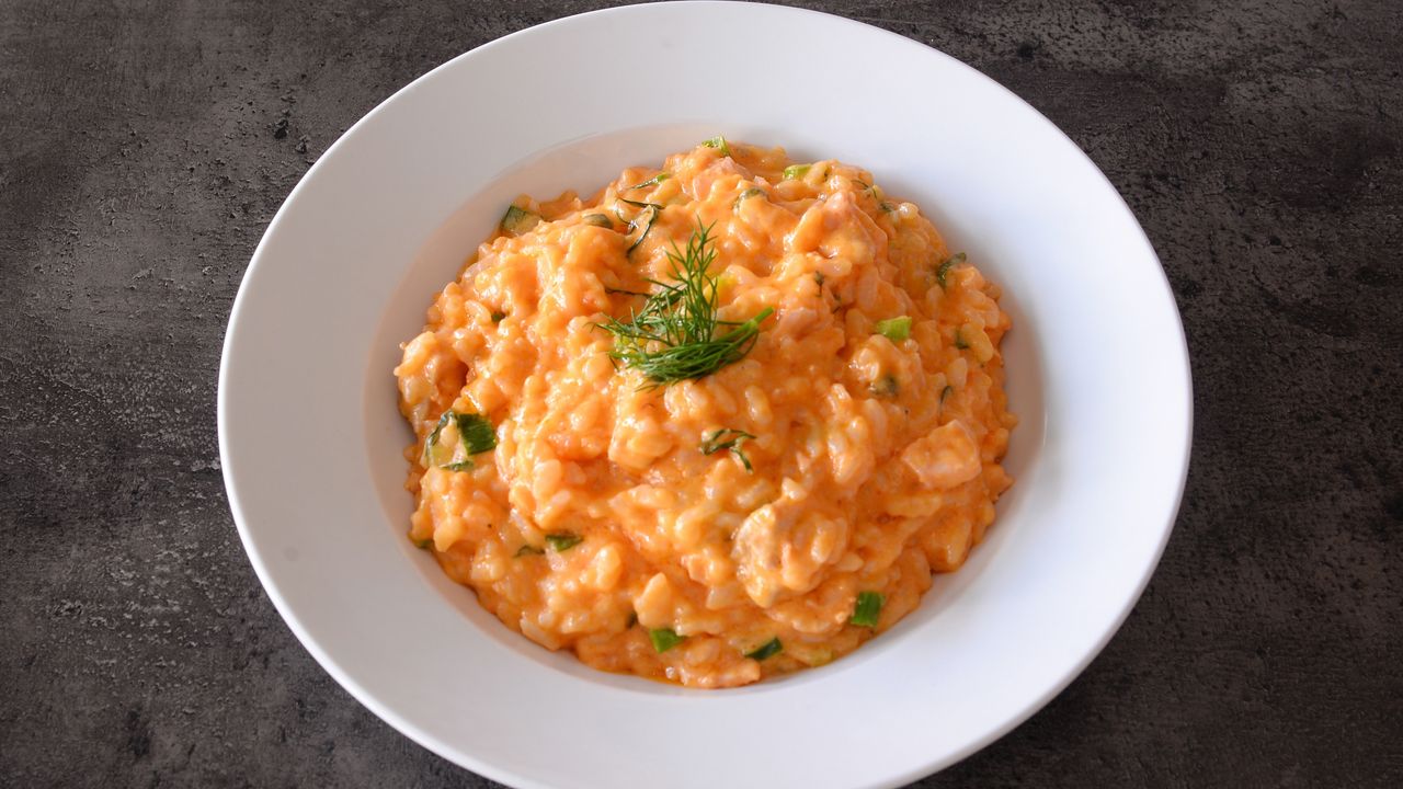 Salmon Risotto