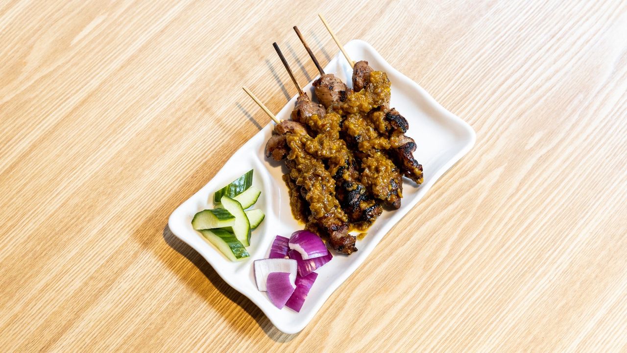 Tontoro Satay Pork skewers ( 4 skewers)