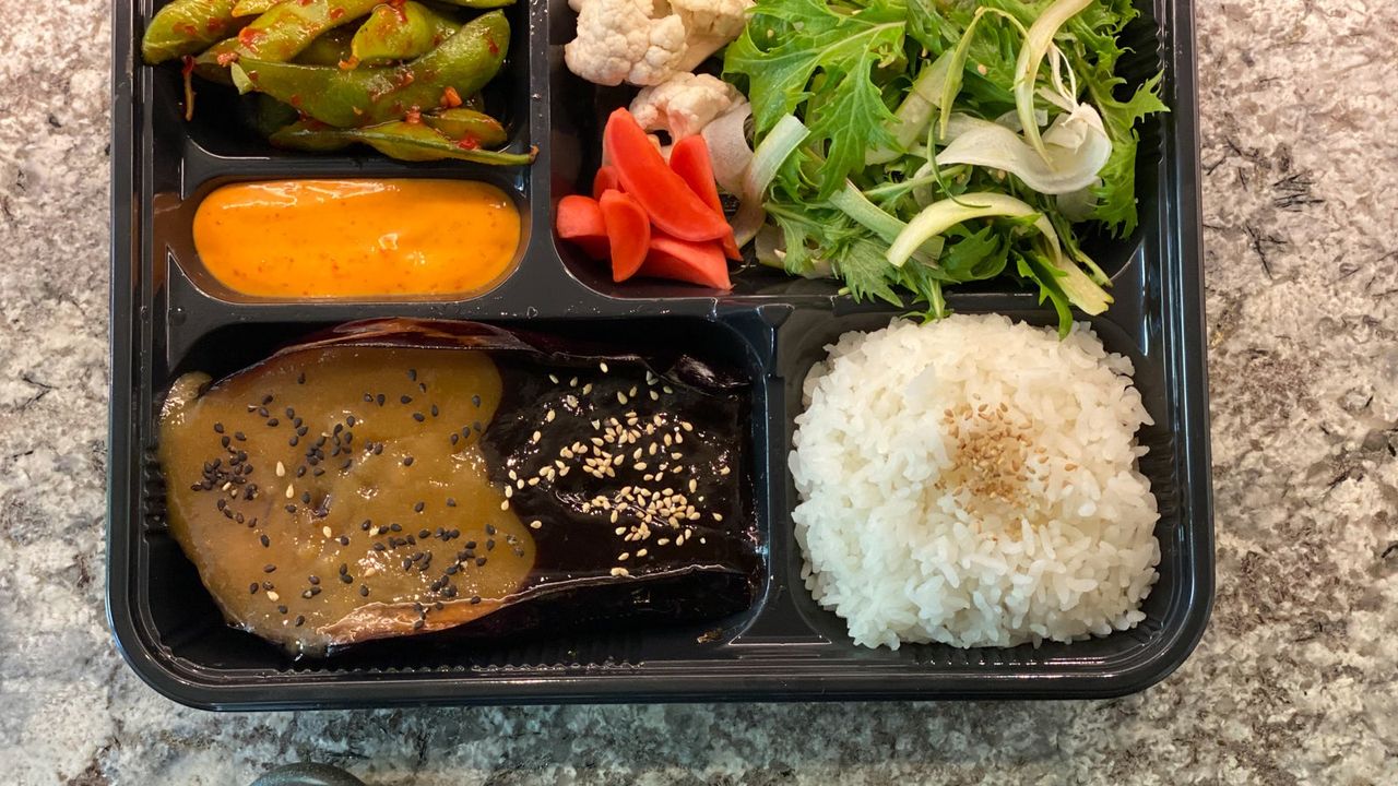 Deep-Fried Eggplant with Sweet Miso