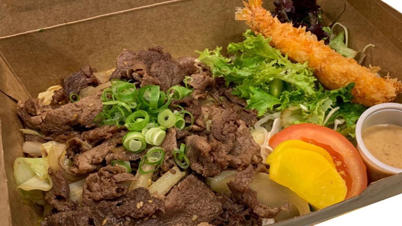 BBQ Beef Bento