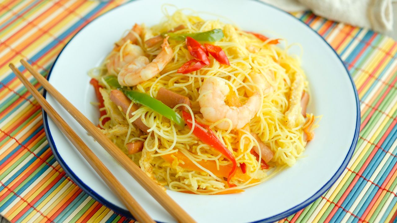 Singapore Fried Vermicelli