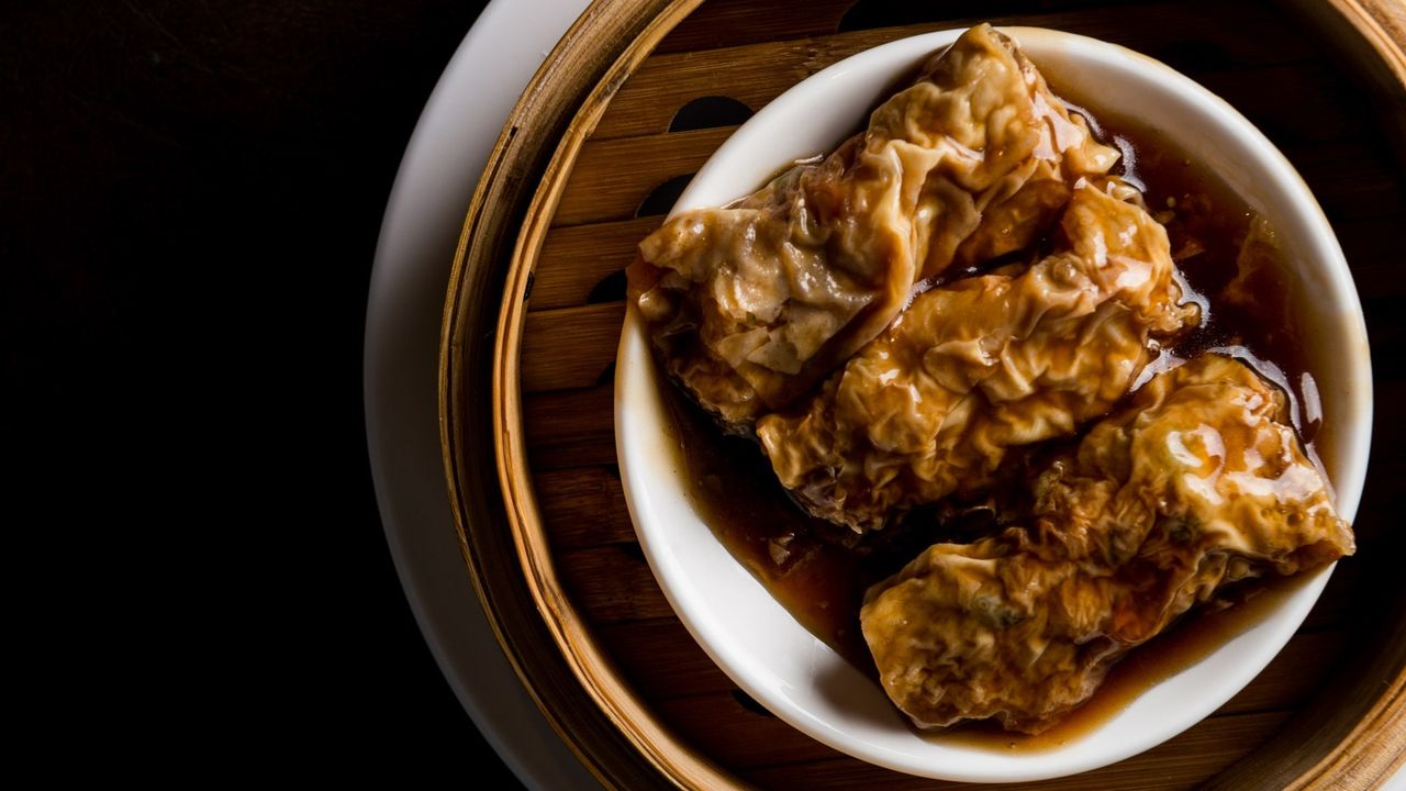 Beancurd Skin Roll with Pork & Shrimp