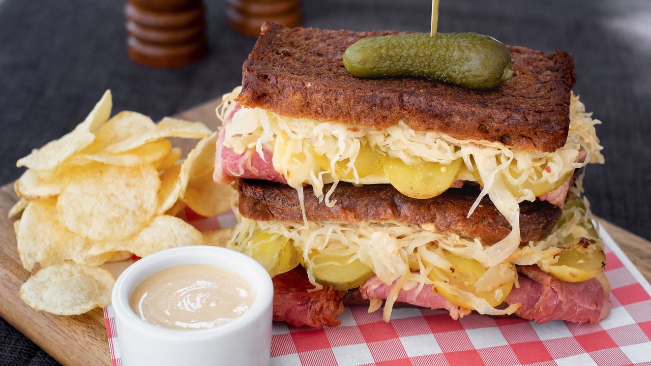The Reuben Toastie