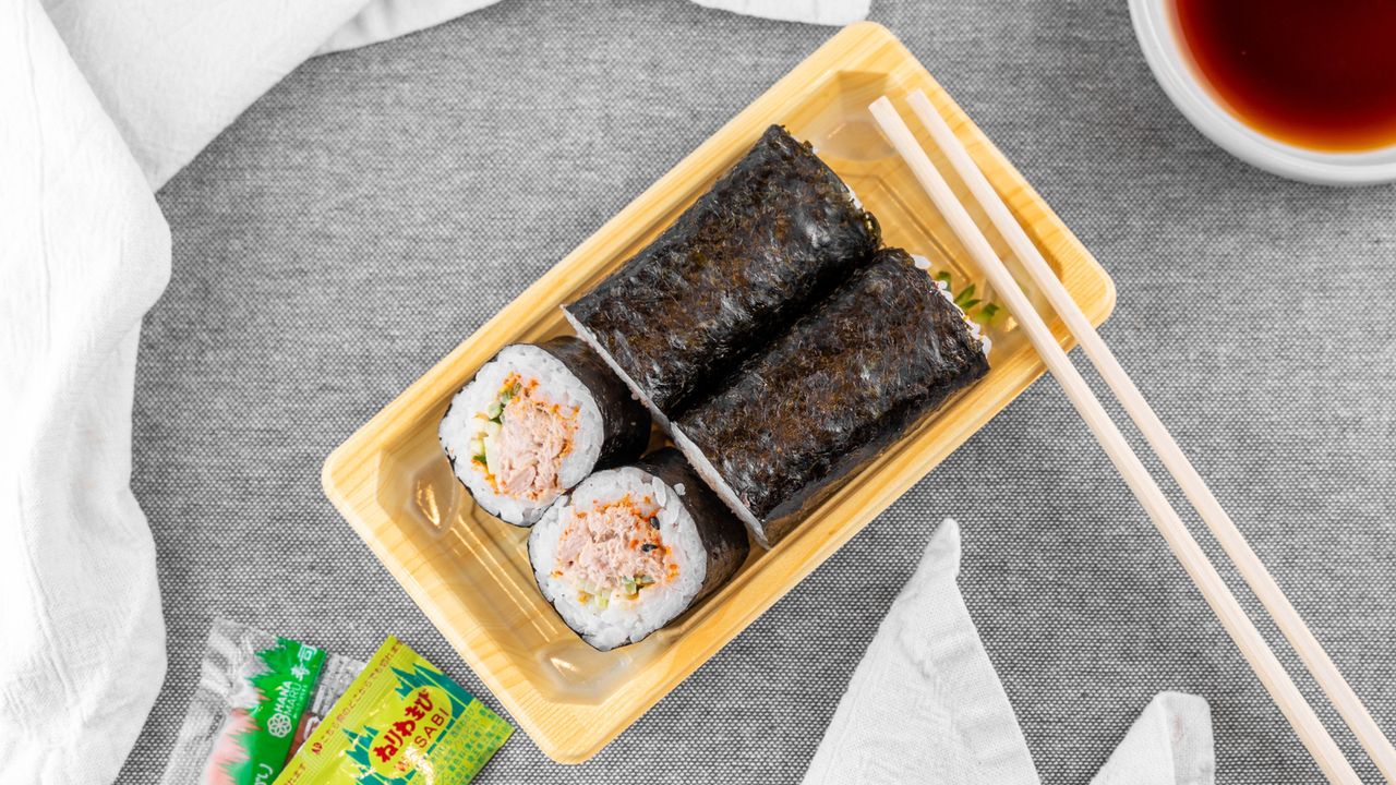 Cooked Tuna Hand Rolls