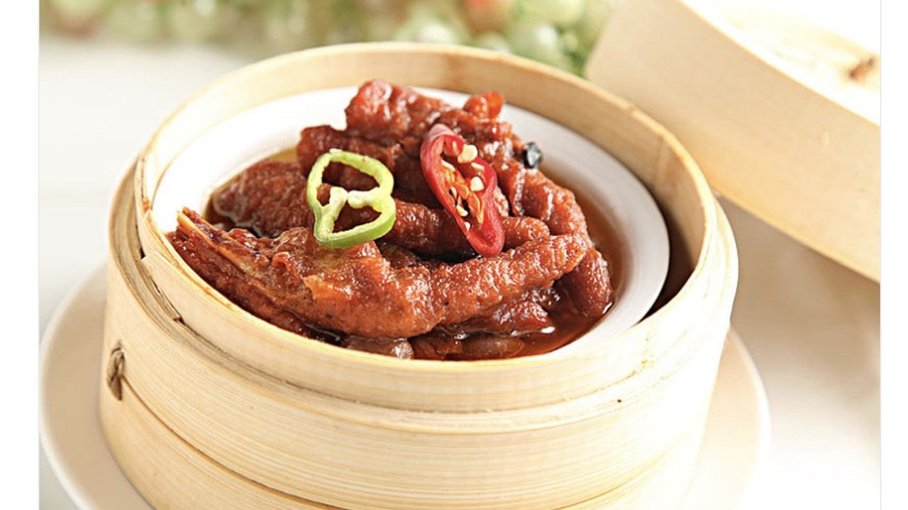 Steamed  Chicken feet with black bean sauce 	豆豉凤爪