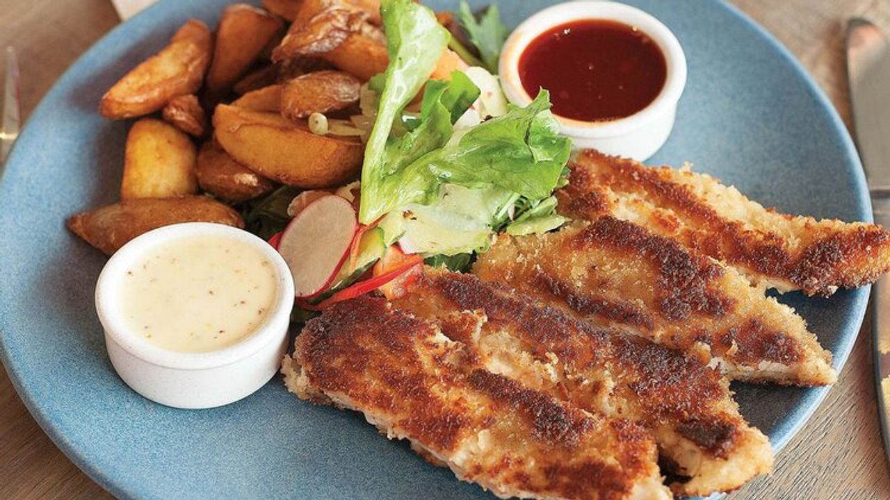 Chicken Tenders and Herb Fries