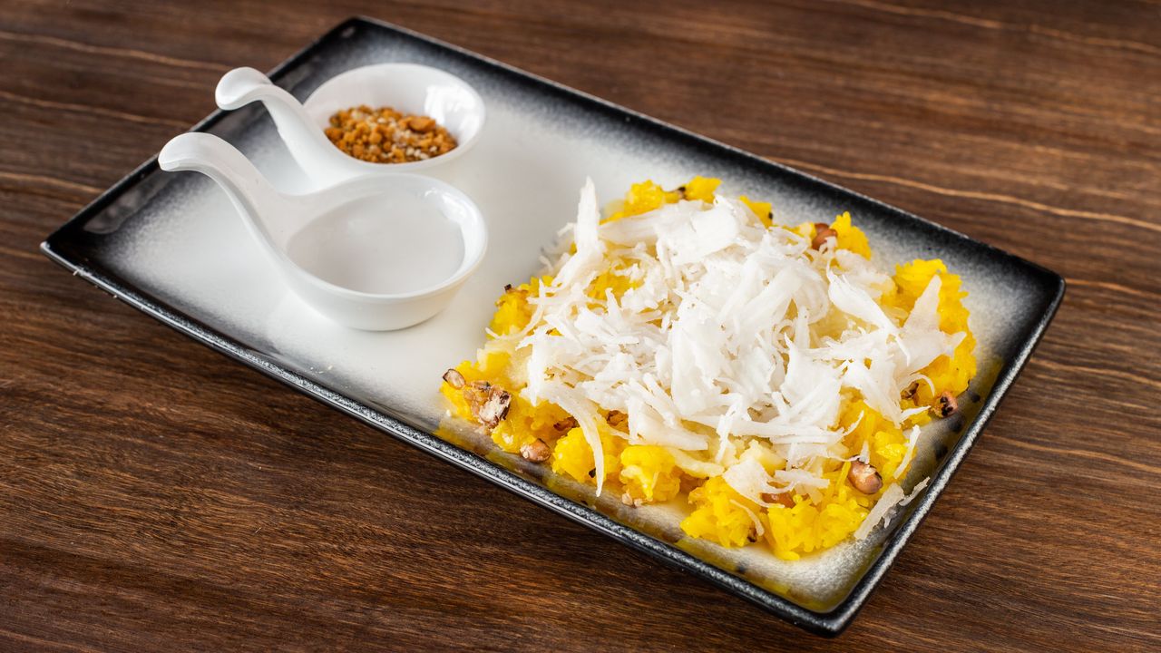 Durian Sticky Rice (Xoi Sau Rieng)