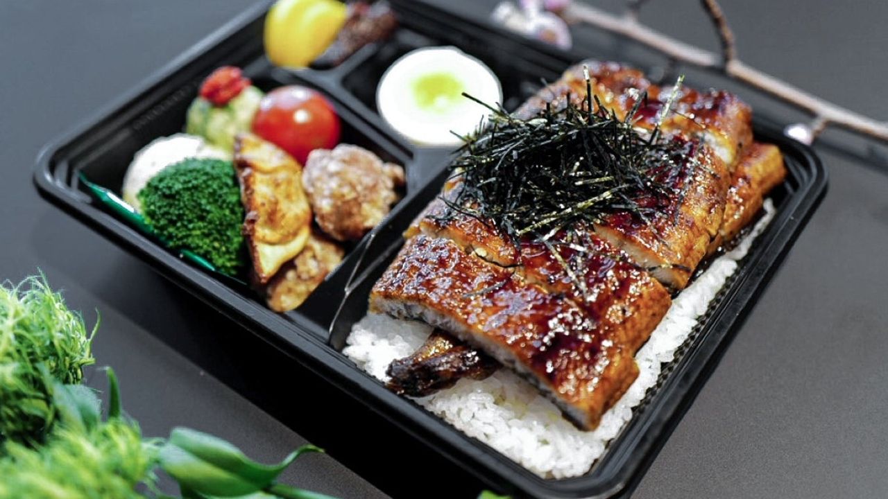 Grilled Eel Bento