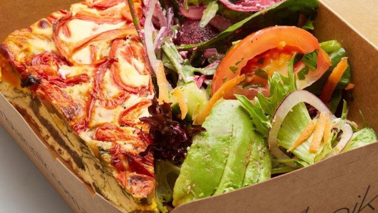 Frittata and Salad Box (v)(gf)