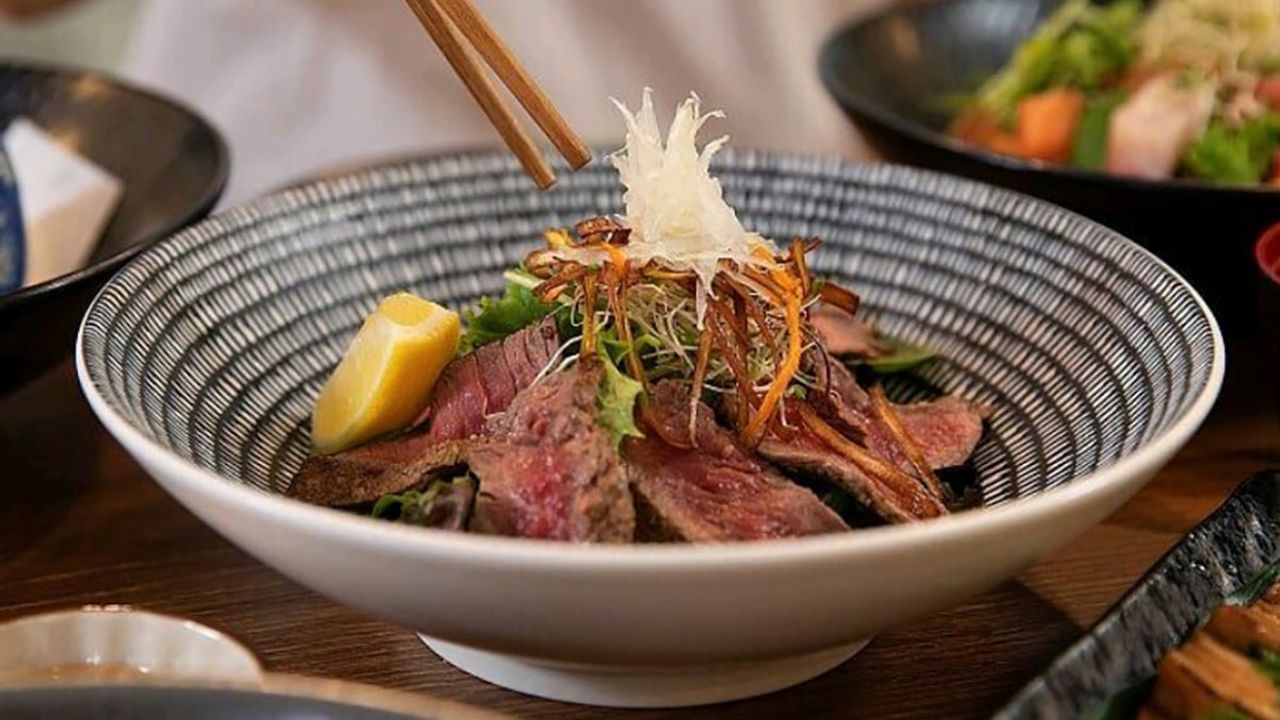 Beef Tataki Salad (GF)