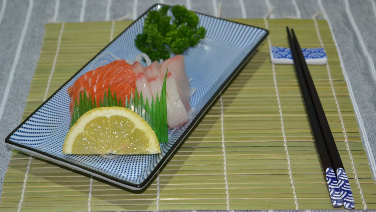 Mixed Salmon & Kingfish Sashimi