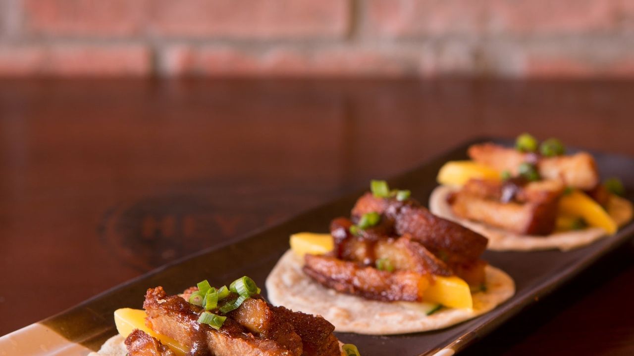 Crispy Pork Belly Mini Wrap